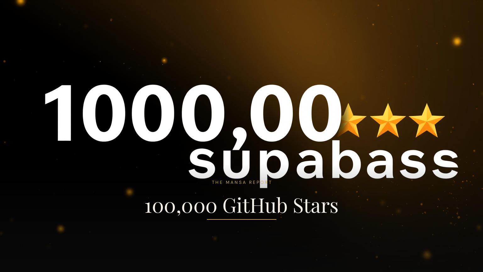 100,000 GitHub Stars