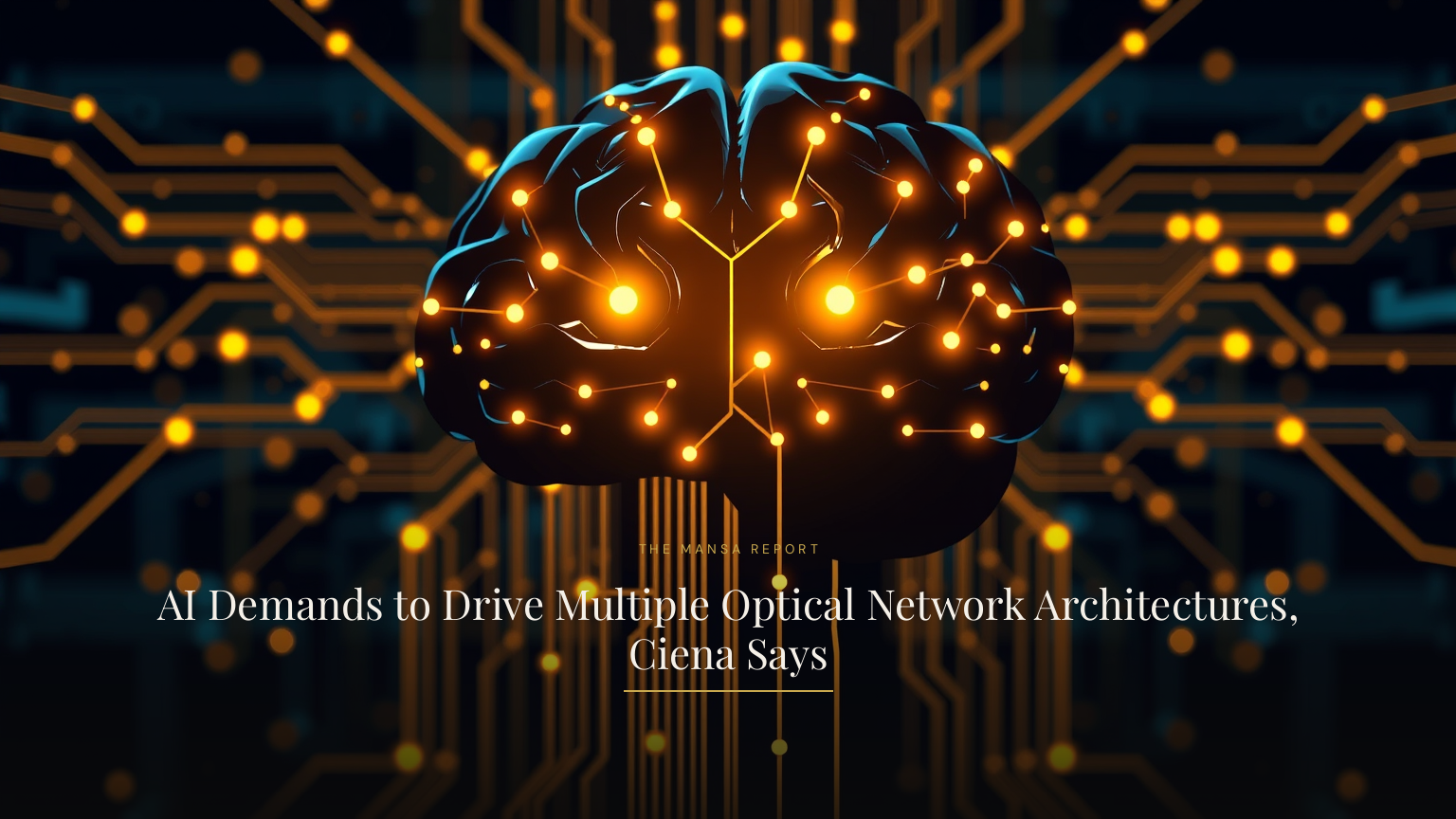 AI Demands to Drive Multiple Optical Network Architectures, Ciena Says