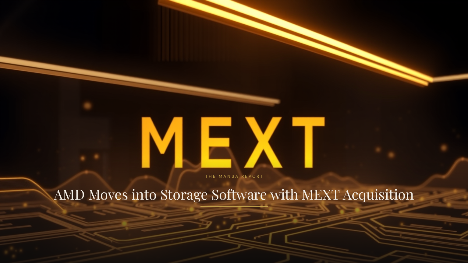 AMD Moves into Storage Software with MEXT Acquisition