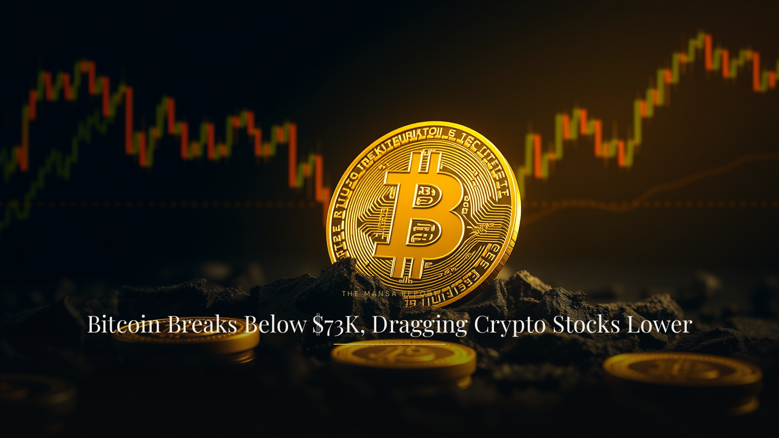Bitcoin Breaks Below $73K, Dragging Crypto Stocks Lower