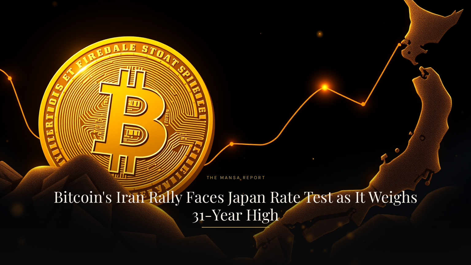 Bitcoin's Iran Rally Faces Japan Rate Test as It Weighs 31-Year High