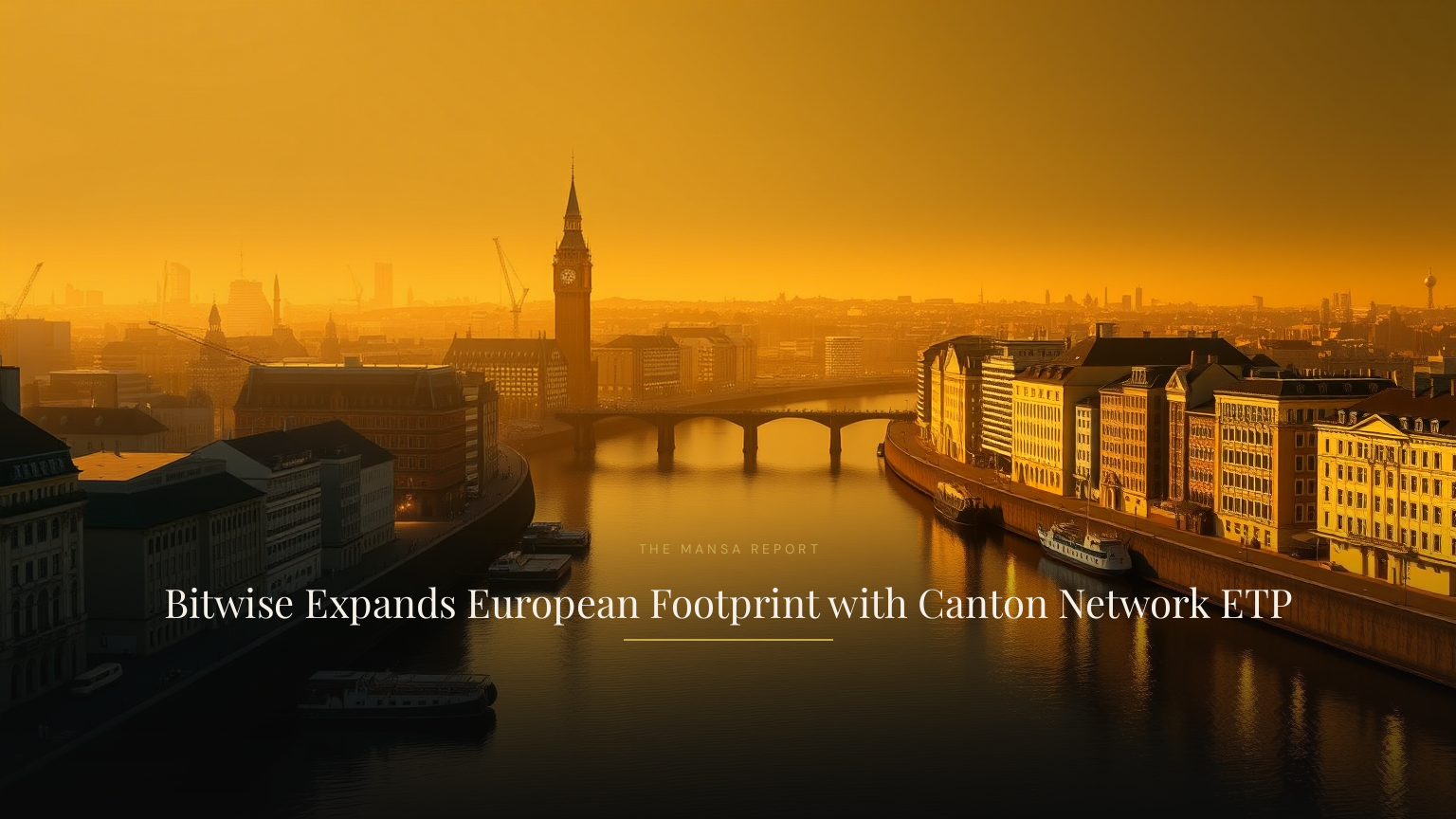 Bitwise Expands European Footprint with Canton Network ETP