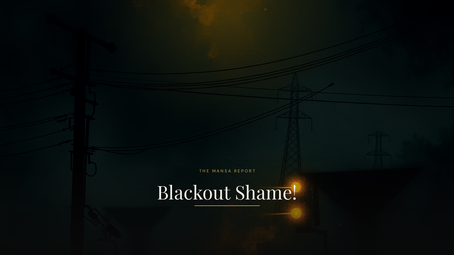 Blackout Shame!