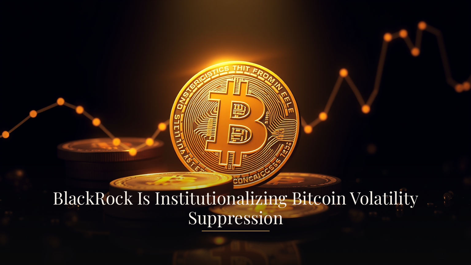 BlackRock Is Institutionalizing Bitcoin Volatility Suppression
