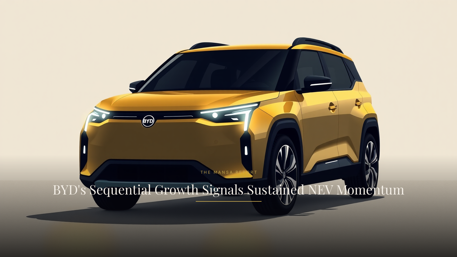BYD's Sequential Growth Signals Sustained NEV Momentum