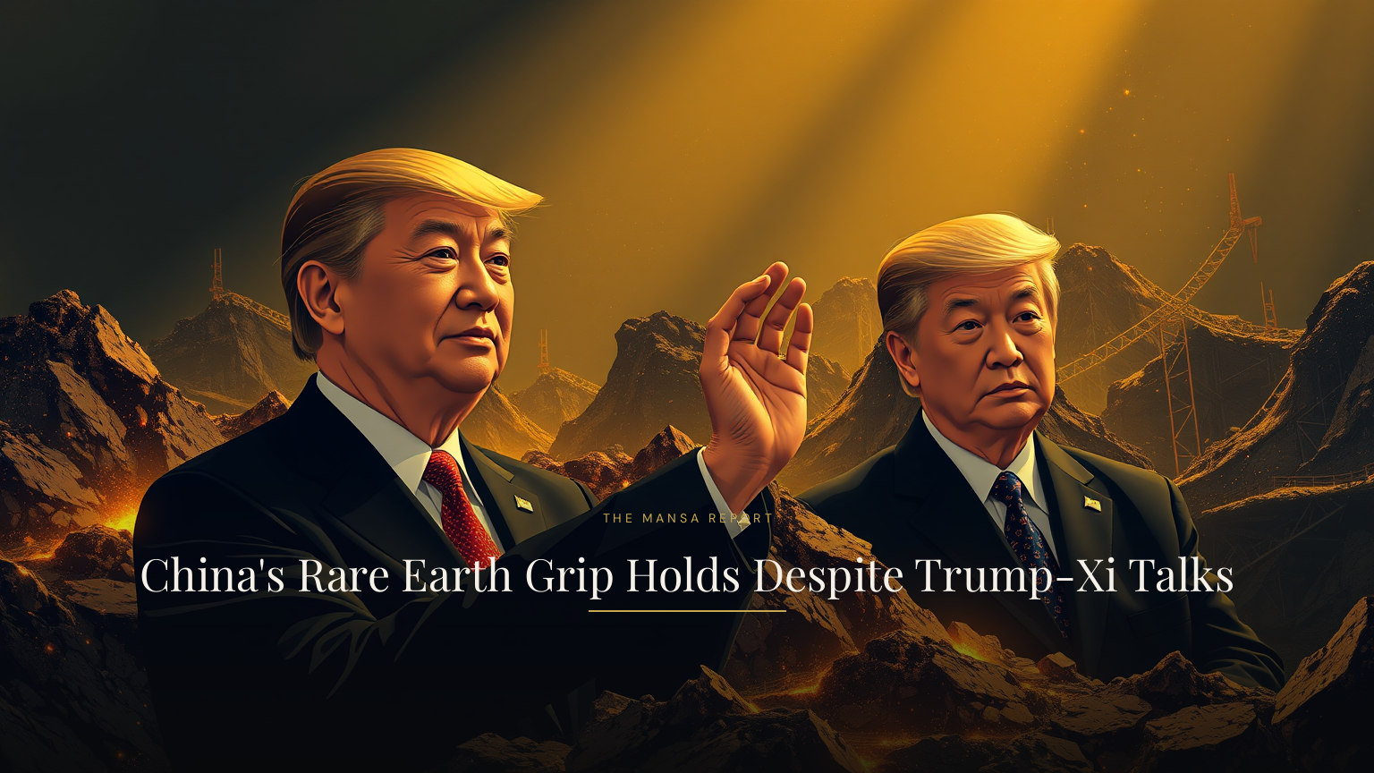 China's Rare Earth Grip Holds Despite Trump-Xi Talks