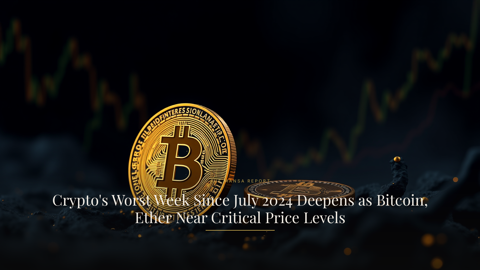 Crypto's Worst Week Since July 2024 Deepens as Bitcoin, Ether Near Critical Price Levels