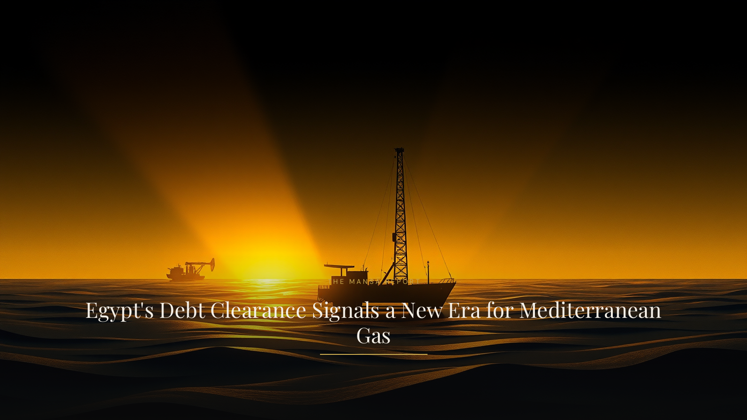 Egypt's Debt Clearance Signals a New Era for Mediterranean Gas