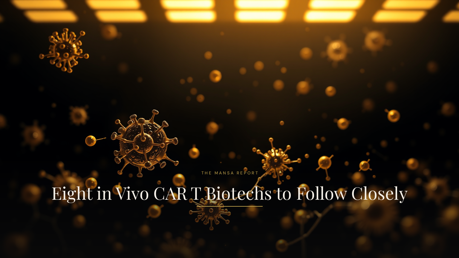 Eight in Vivo CAR T Biotechs to Follow Closely