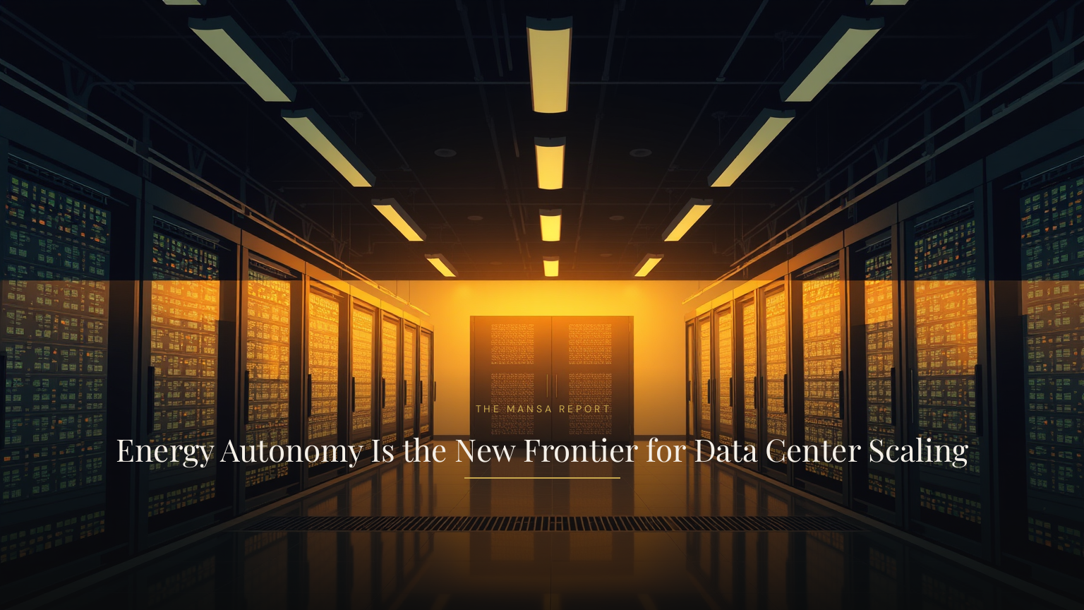 Energy Autonomy Is the New Frontier for Data Center Scaling