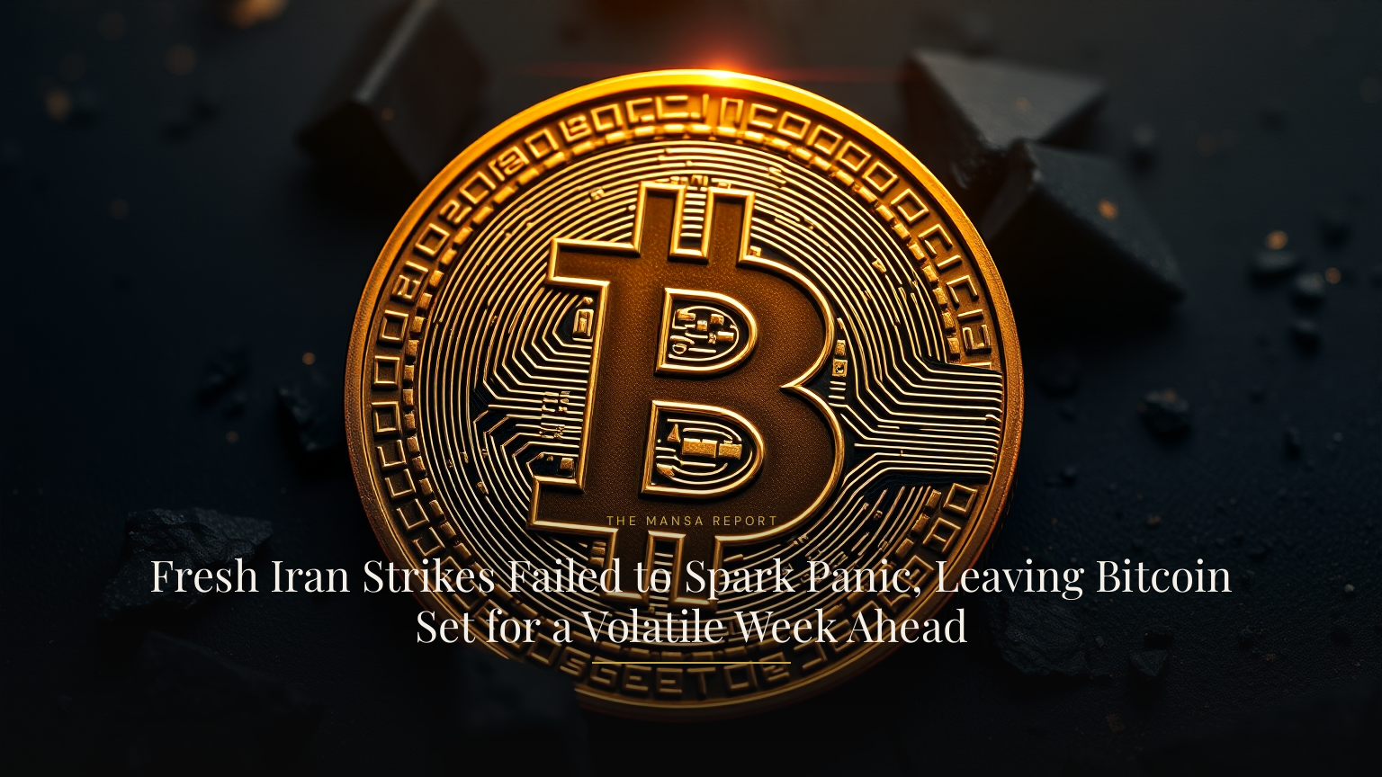 Fresh Iran Strikes Failed to Spark Panic, Leaving Bitcoin Set for a Volatile Week Ahead