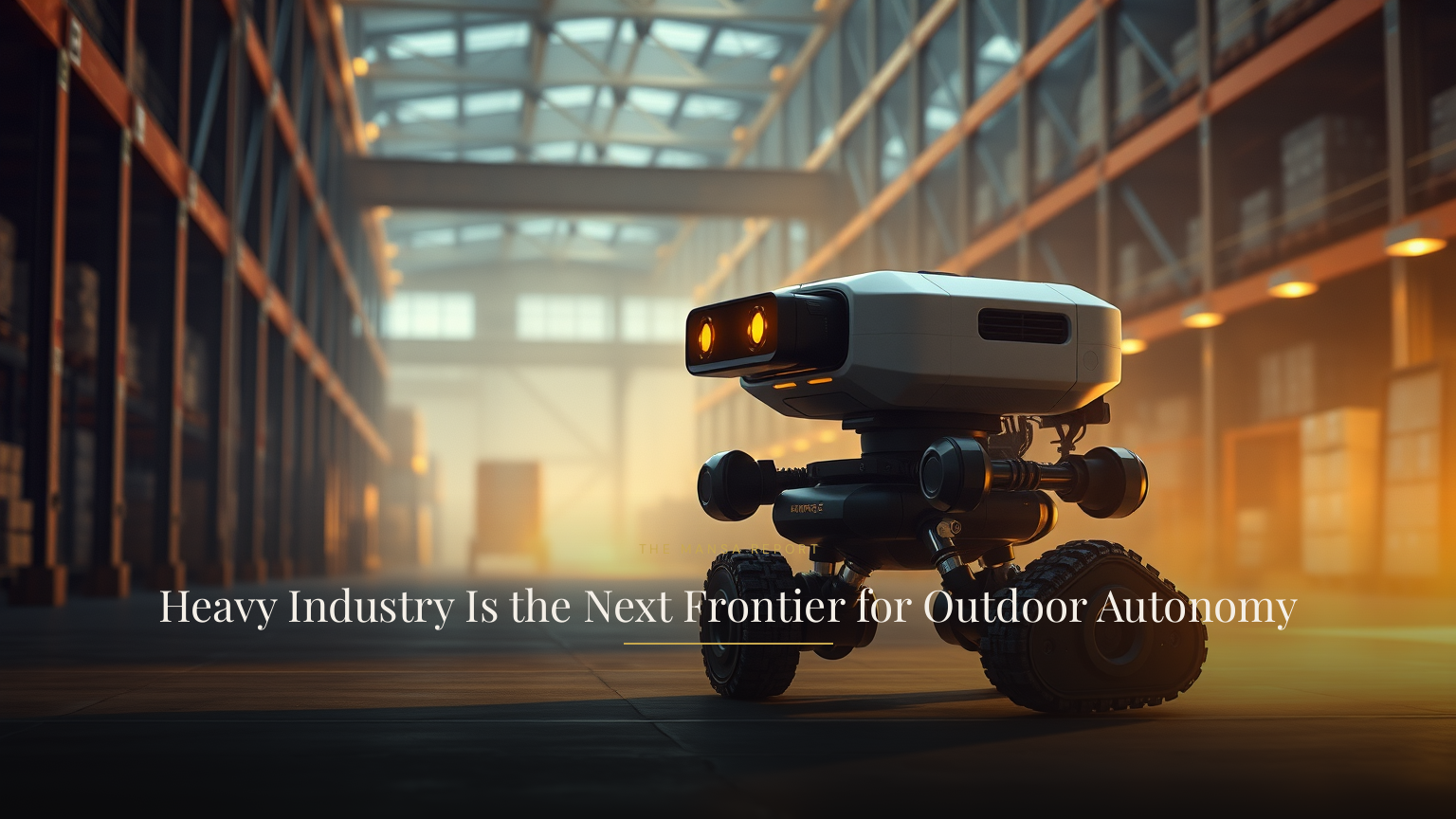 Heavy Industry Is the Next Frontier for Outdoor Autonomy