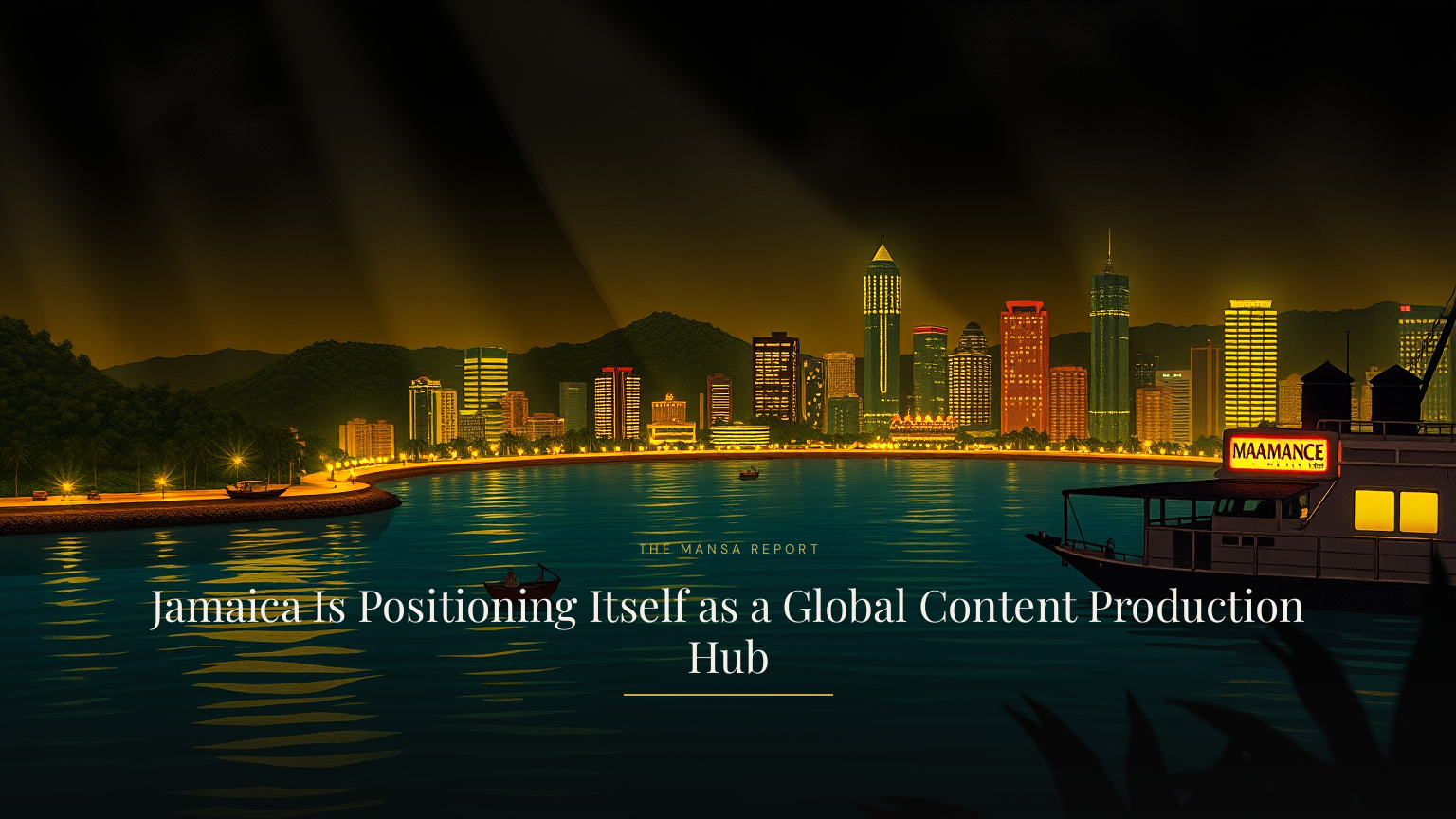 Jamaica Is Positioning Itself as a Global Content Production Hub