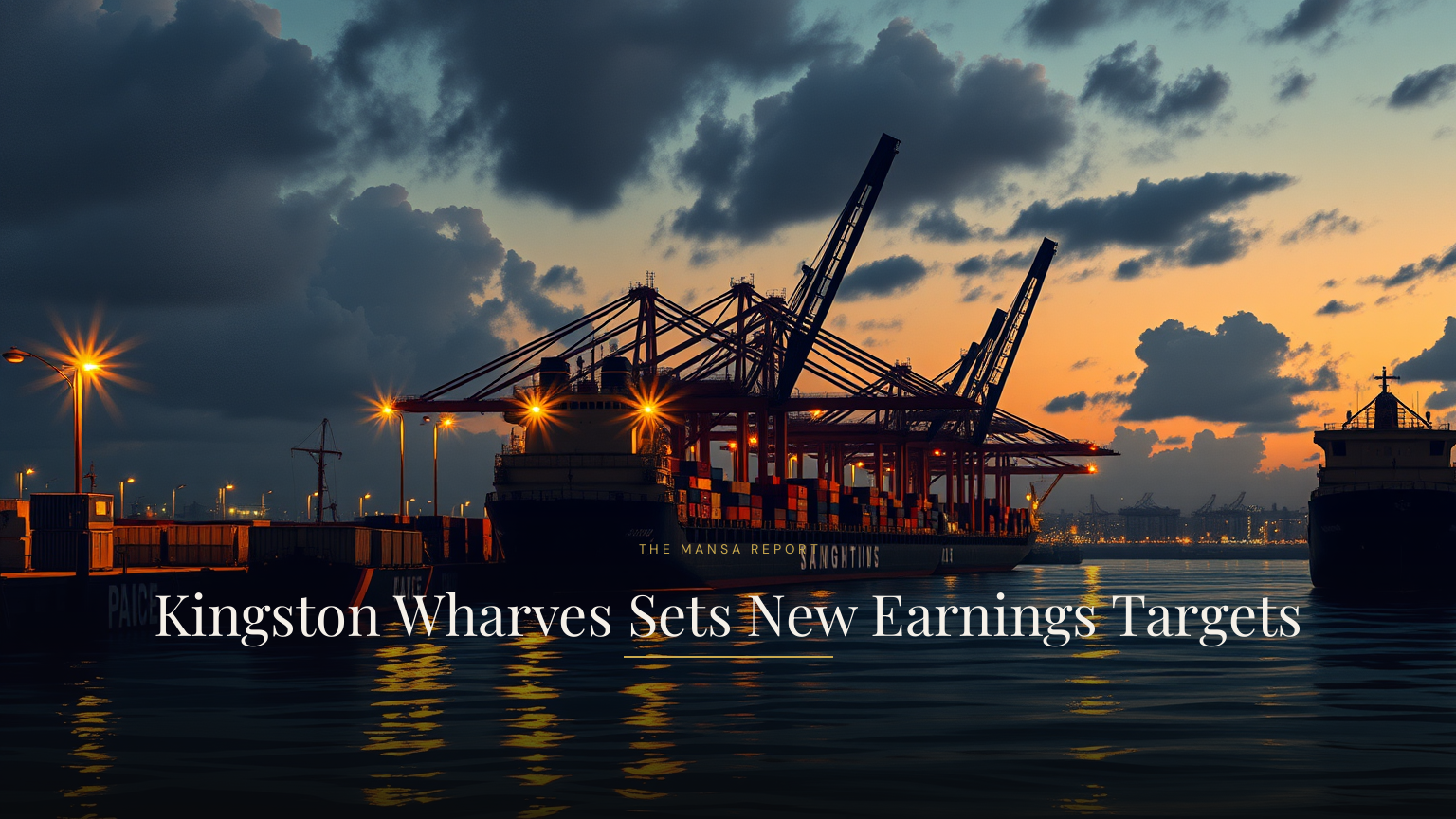 Kingston Wharves Sets New Earnings Targets