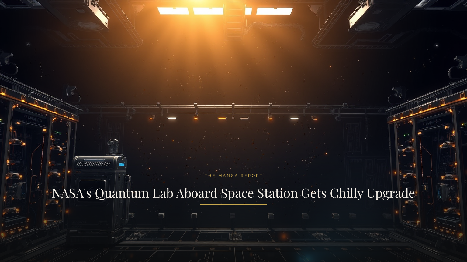 NASA's Quantum Lab Aboard Space Station Gets Chilly Upgrade