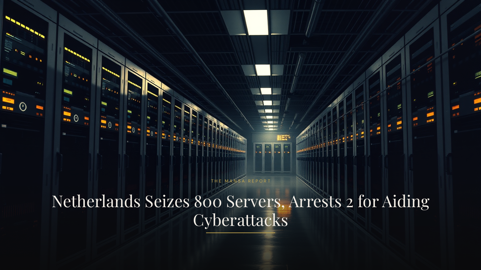 Netherlands Seizes 800 Servers, Arrests 2 for Aiding Cyberattacks