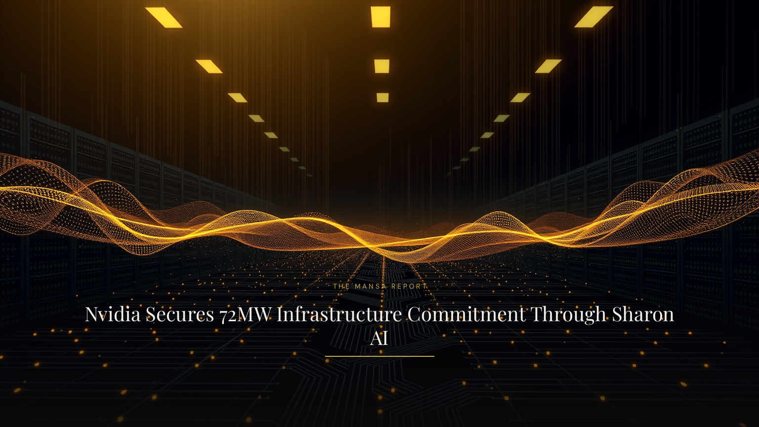 Nvidia Secures 72MW Infrastructure Commitment Through Sharon AI