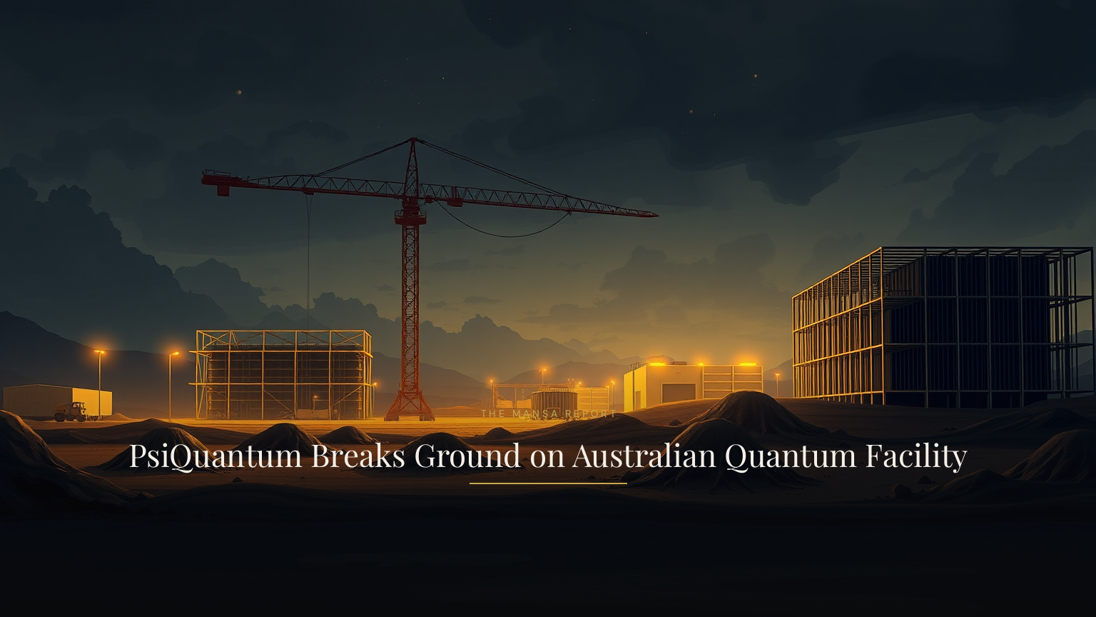 PsiQuantum Breaks Ground on Australian Quantum Facility