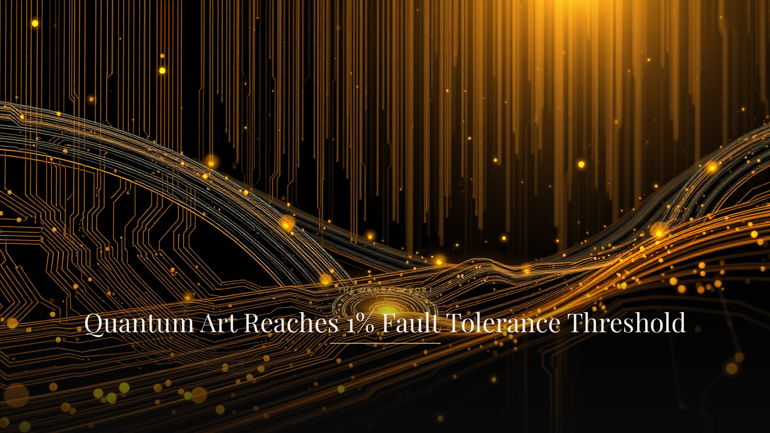 Quantum Art Reaches 1% Fault Tolerance Threshold