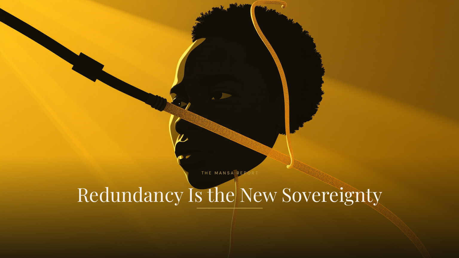 Redundancy Is the New Sovereignty