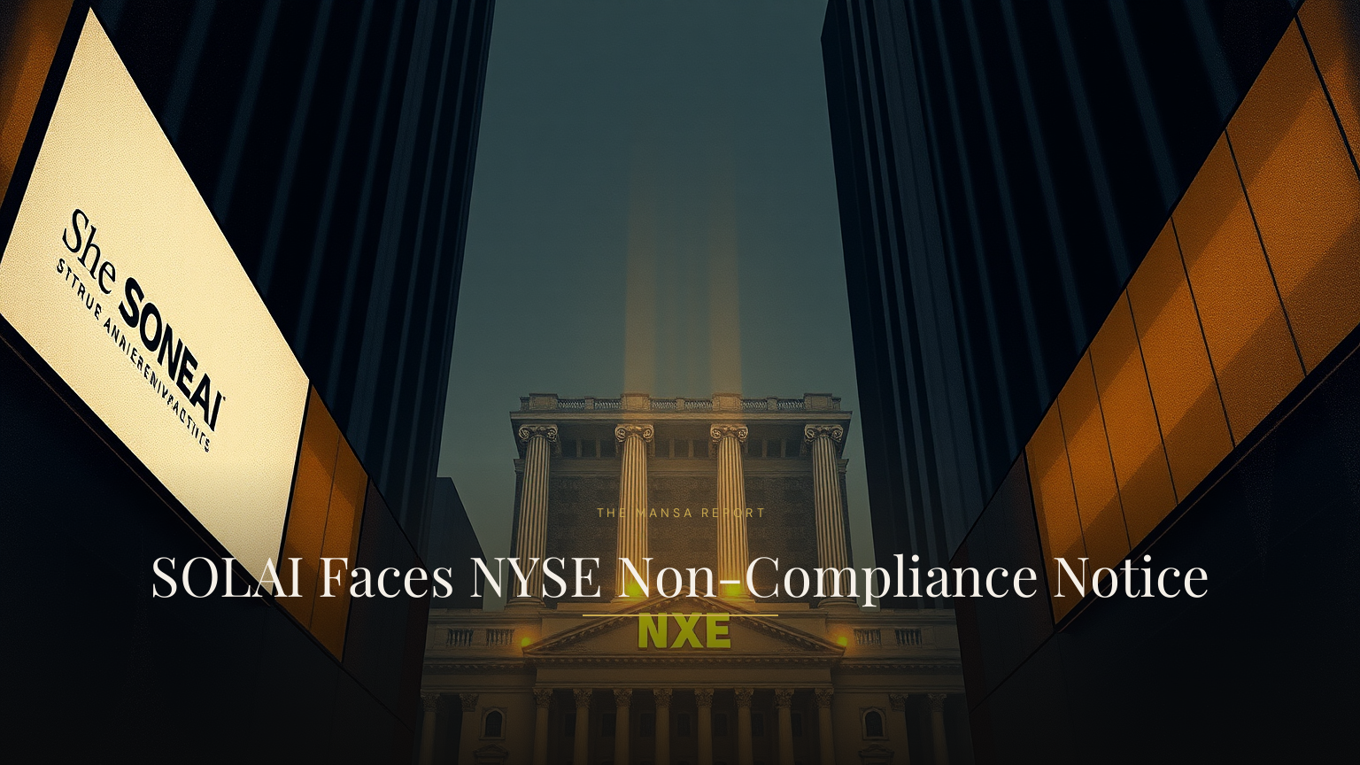 SOLAI Faces NYSE Non-Compliance Notice