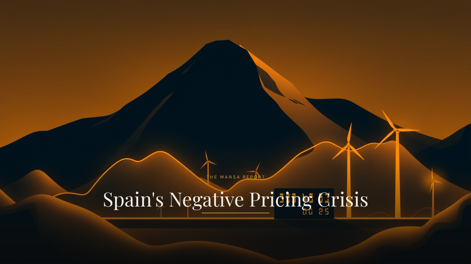 Spain's Negative Pricing Crisis