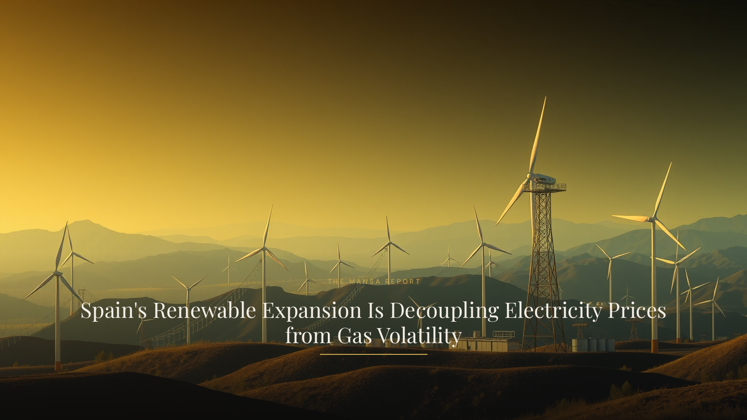 Spain's Renewable Expansion Is Decoupling Electricity Prices from Gas Volatility