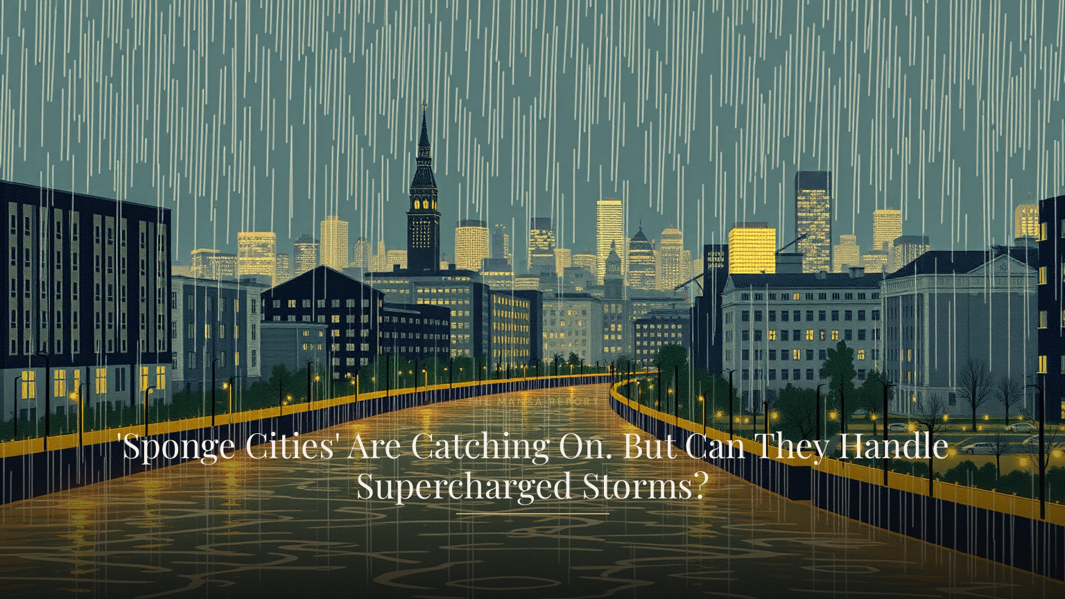 'Sponge Cities' Are Catching On. But Can They Handle Supercharged Storms?