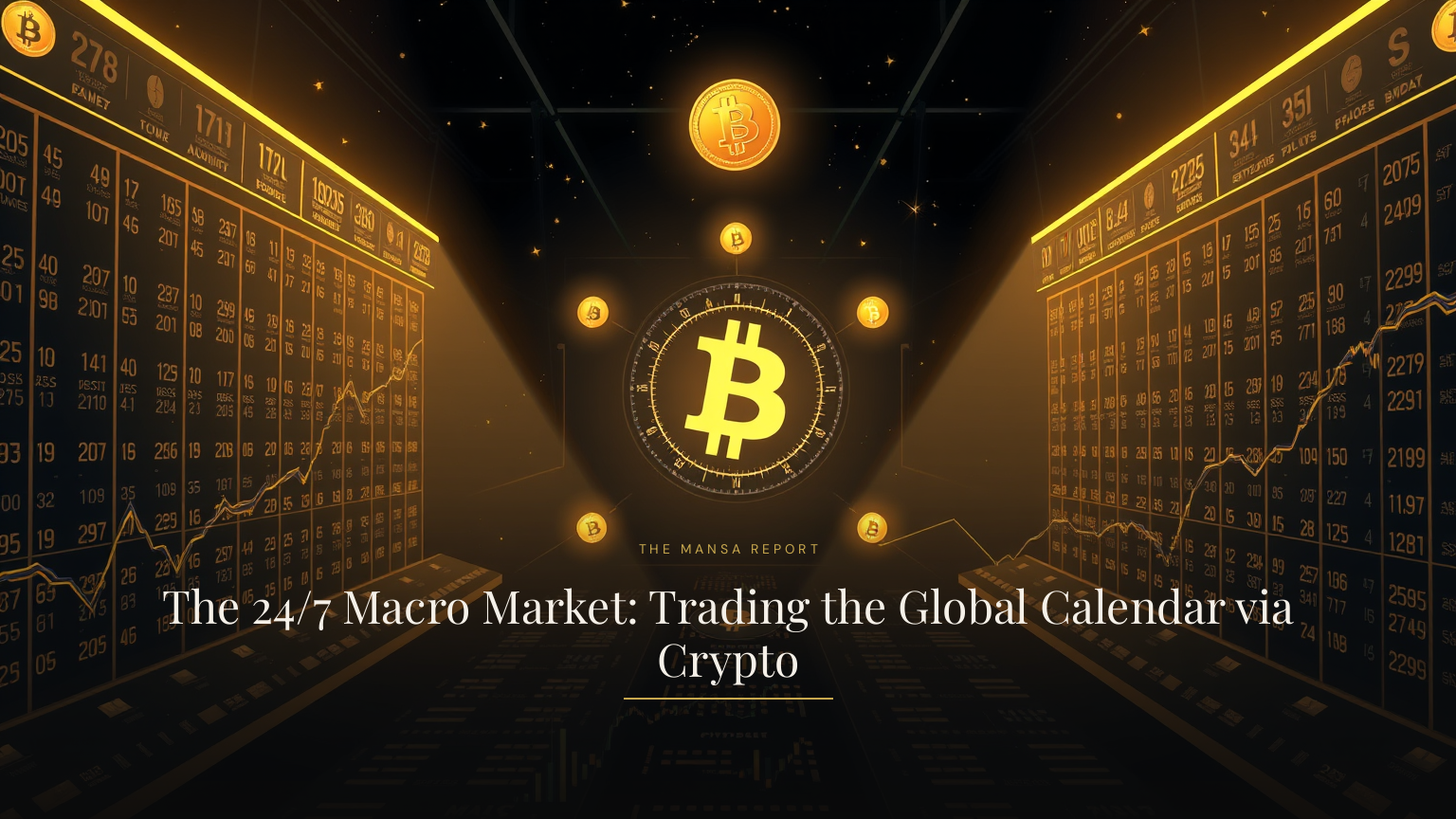 The 24/7 Macro Market: Trading the Global Calendar via Crypto