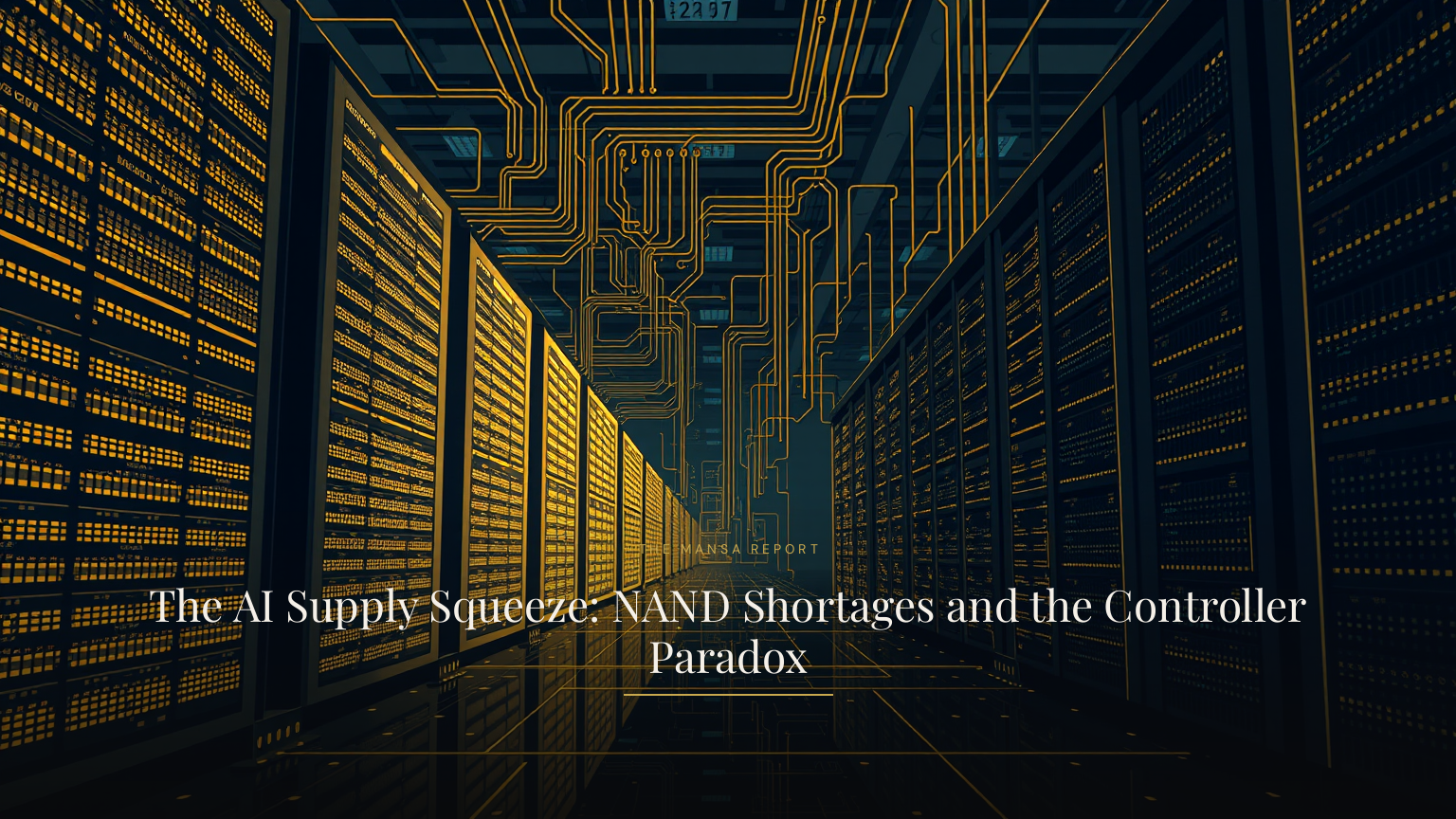 The AI Supply Squeeze: NAND Shortages and the Controller Paradox