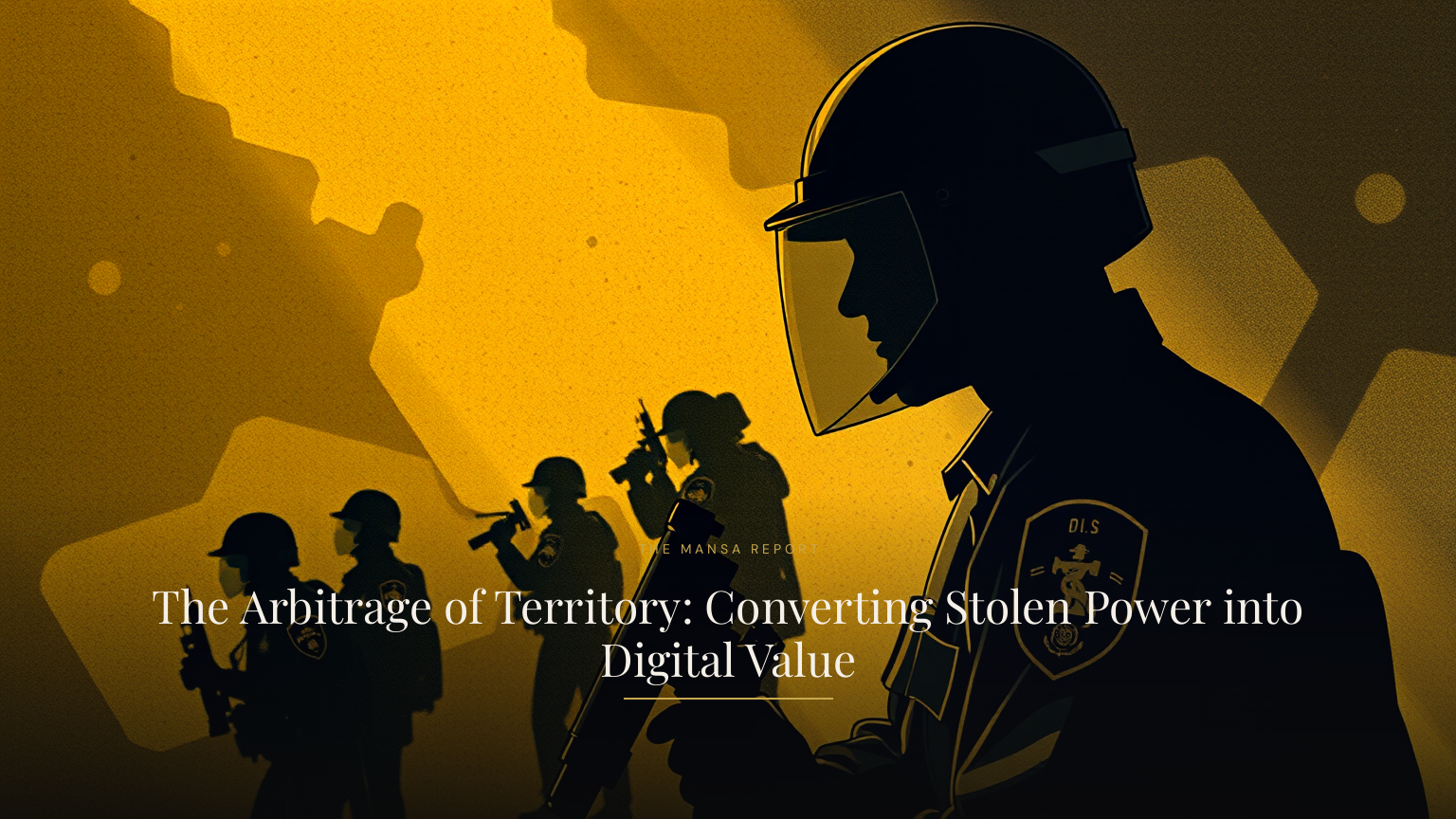 The Arbitrage of Territory: Converting Stolen Power into Digital Value