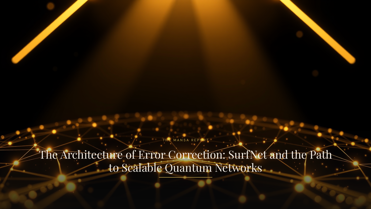 The Architecture of Error Correction: SurfNet and the Path to Scalable Quantum Networks