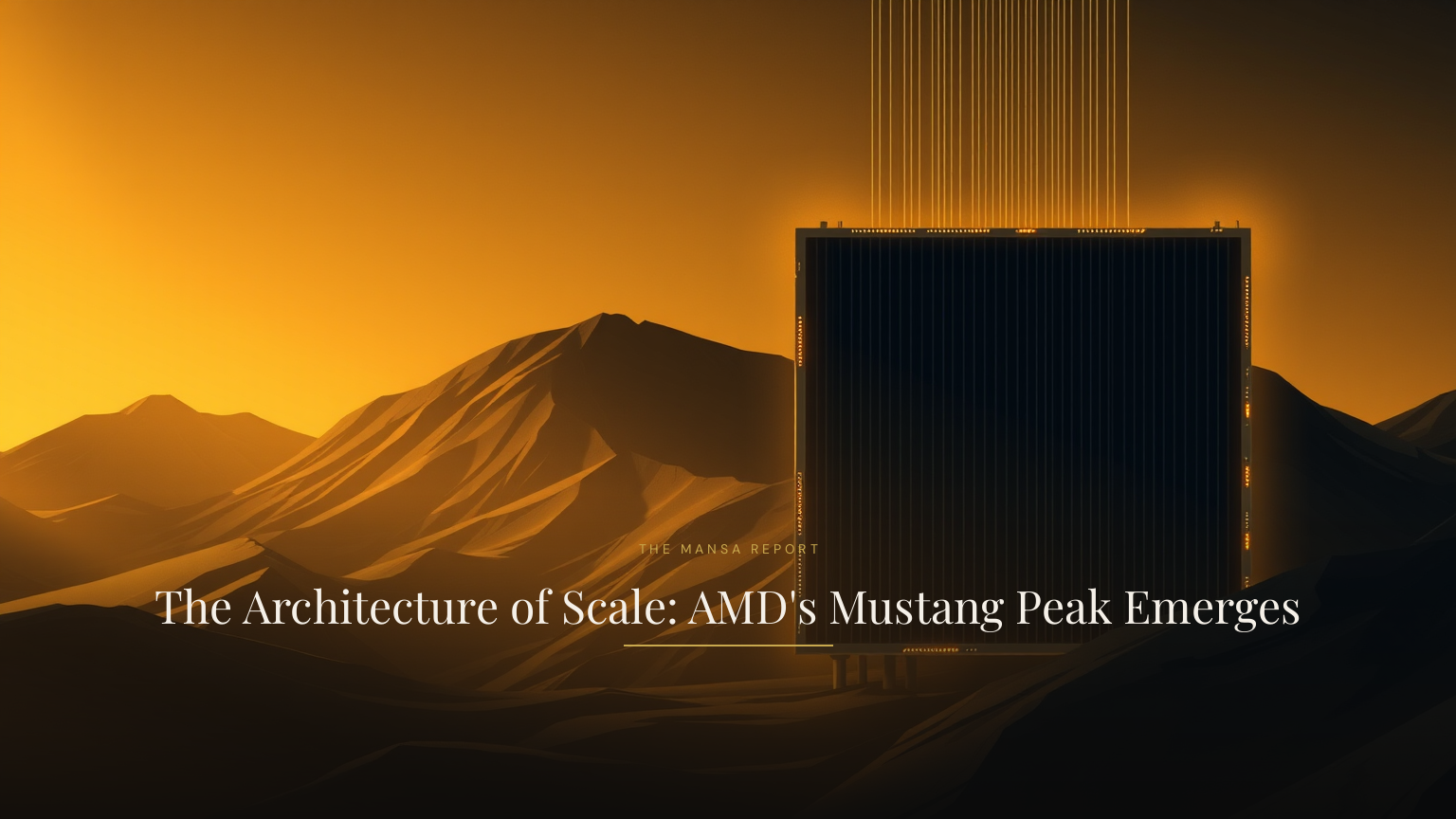 The Architecture of Scale: AMD's Mustang Peak Emerges
