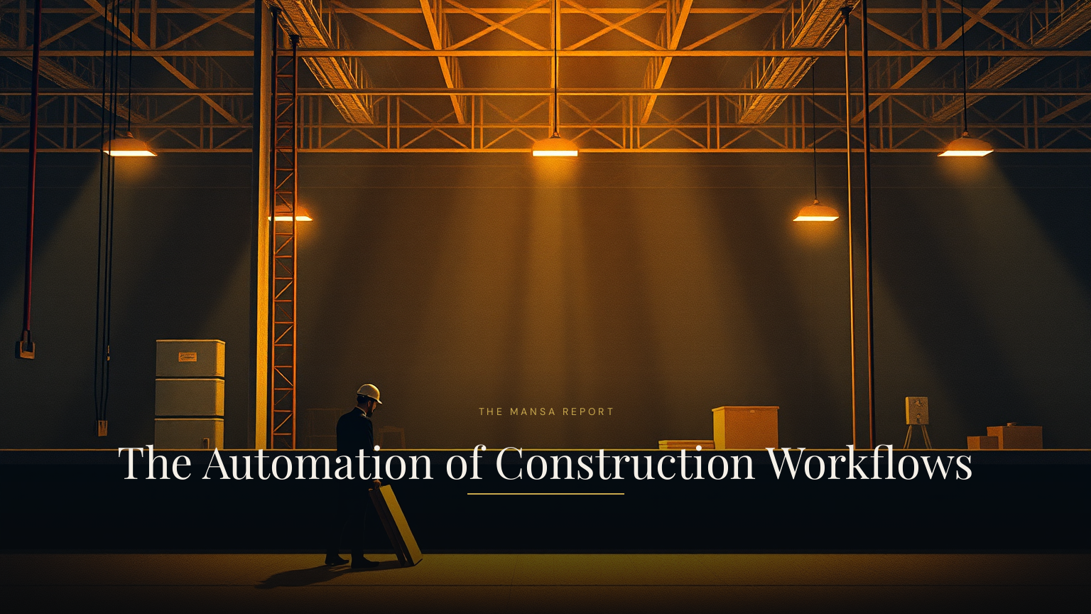 The Automation of Construction Workflows