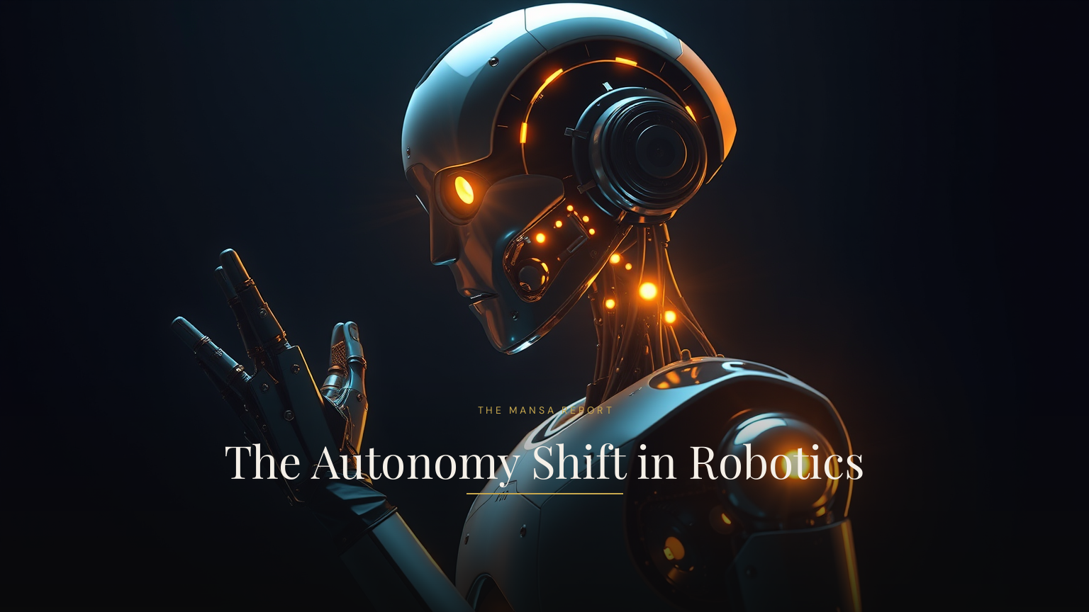 The Autonomy Shift in Robotics