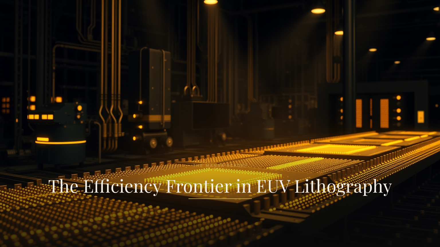 The Efficiency Frontier in EUV Lithography