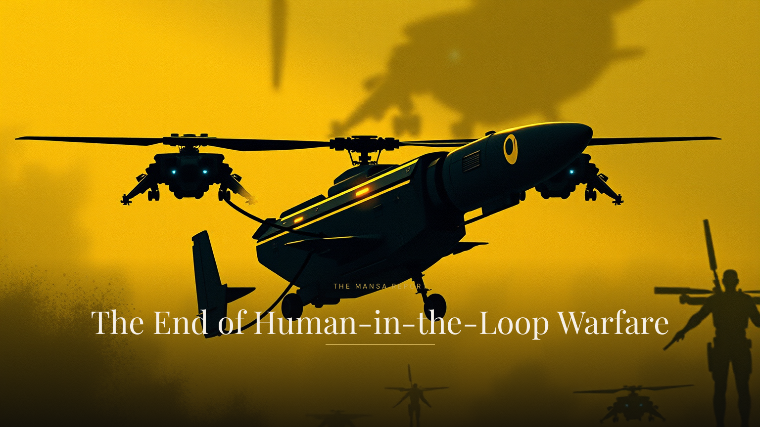The End of Human-in-the-Loop Warfare