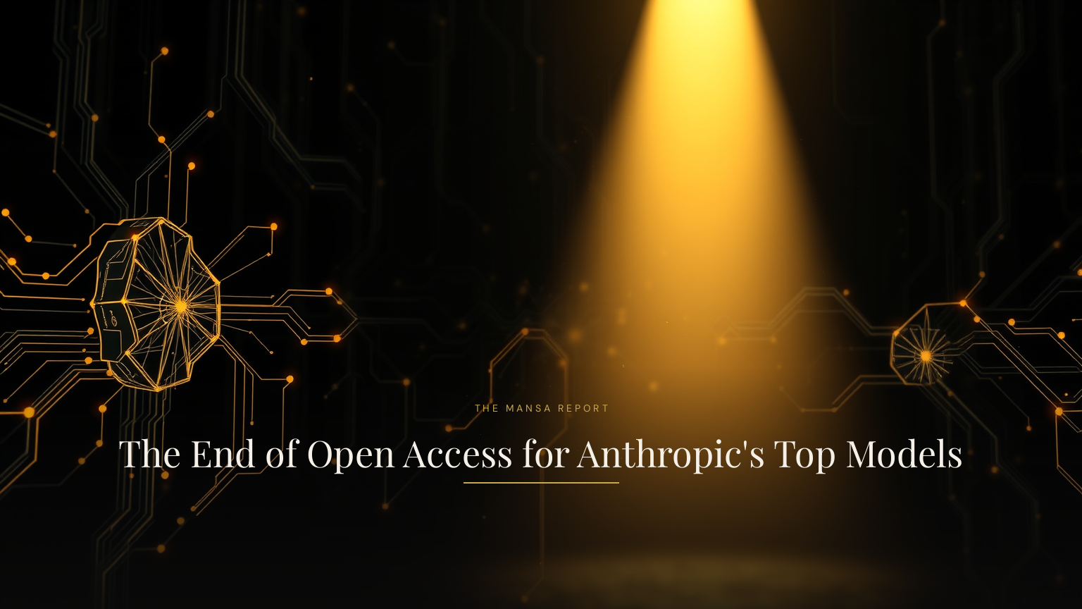 The End of Open Access for Anthropic's Top Models