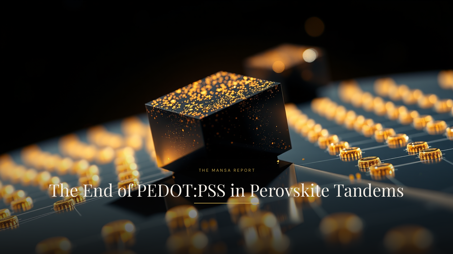 The End of PEDOT:PSS in Perovskite Tandems