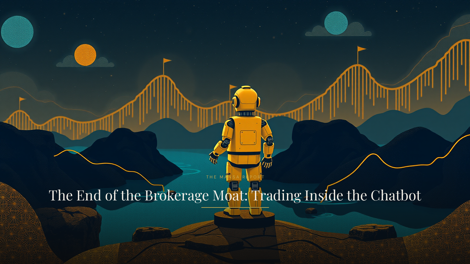 The End of the Brokerage Moat: Trading Inside the Chatbot