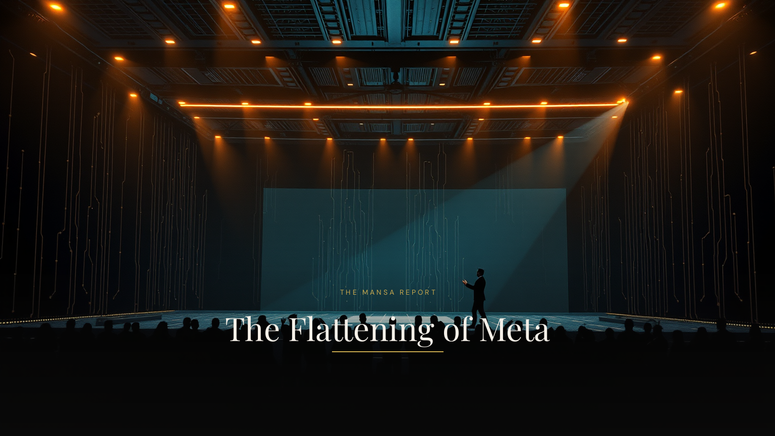The Flattening of Meta