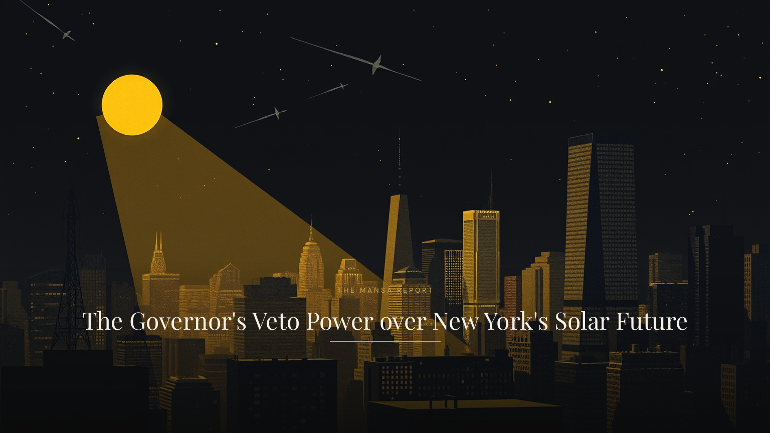 The Governor's Veto Power over New York's Solar Future