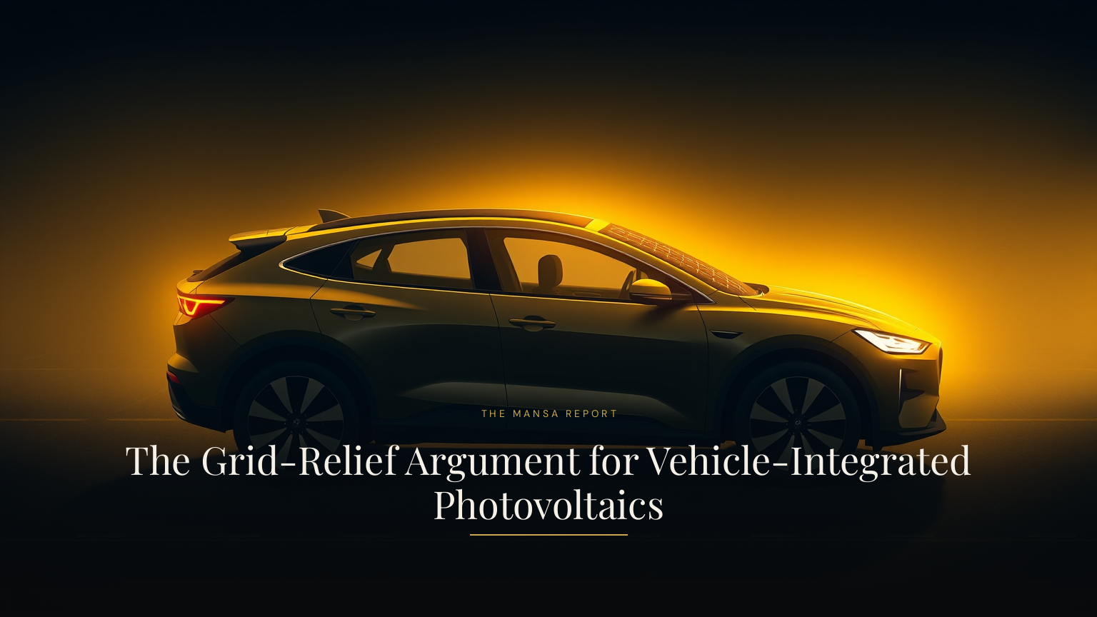 The Grid-Relief Argument for Vehicle-Integrated Photovoltaics