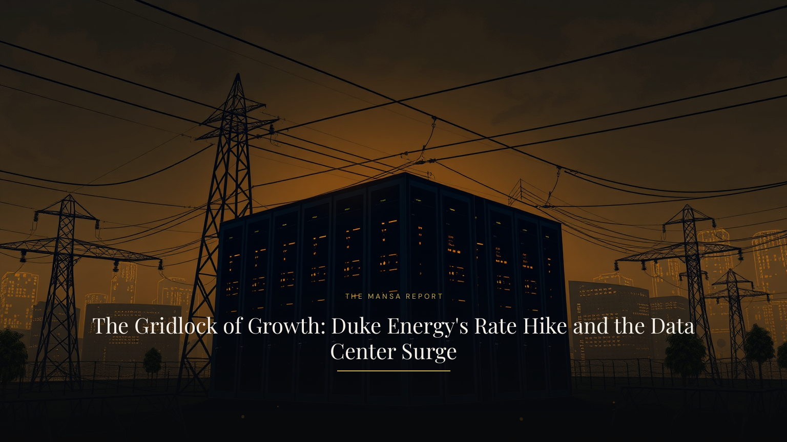 The Gridlock of Growth: Duke Energy's Rate Hike and the Data Center Surge