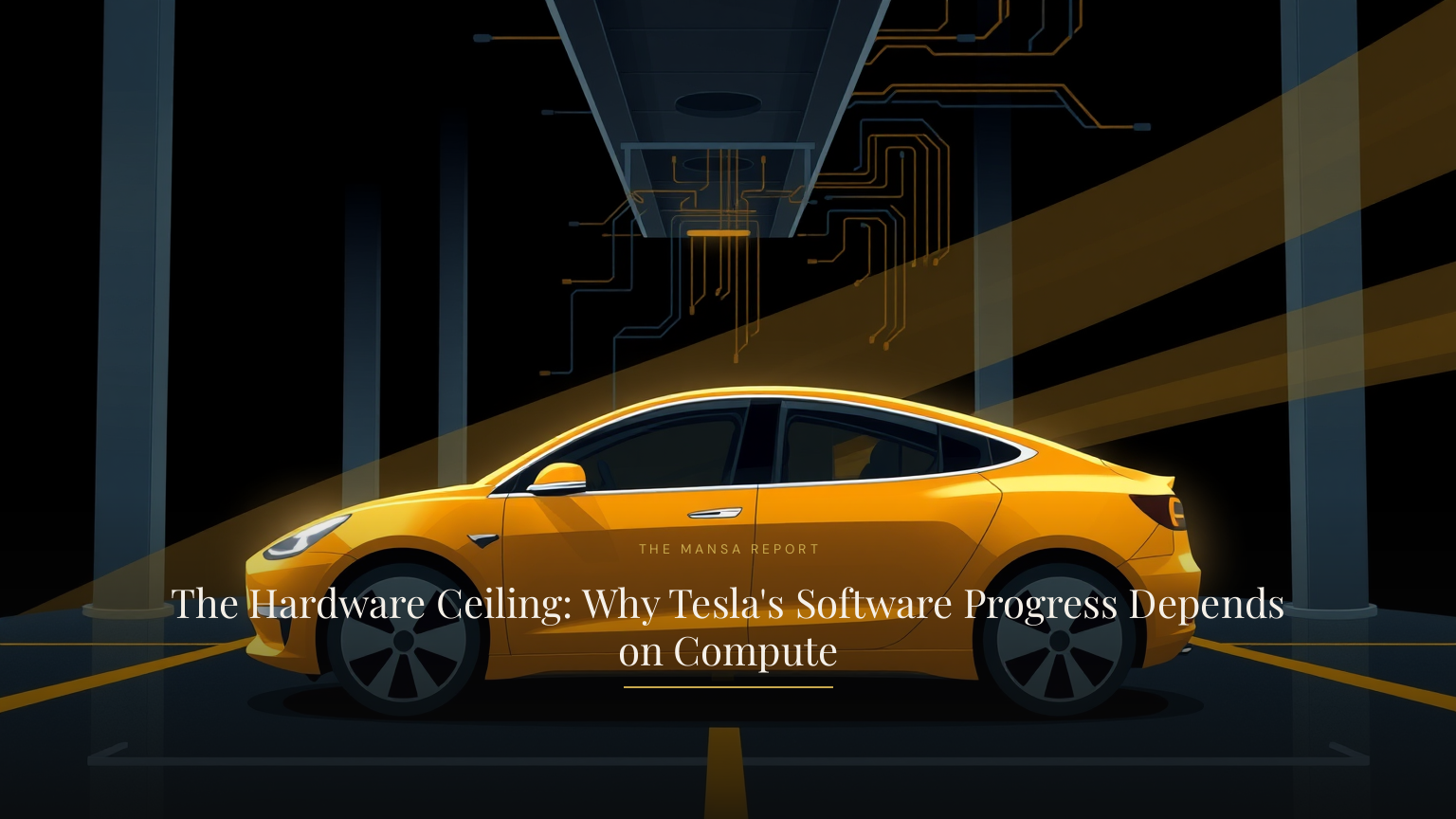 The Hardware Ceiling: Why Tesla's Software Progress Depends on Compute