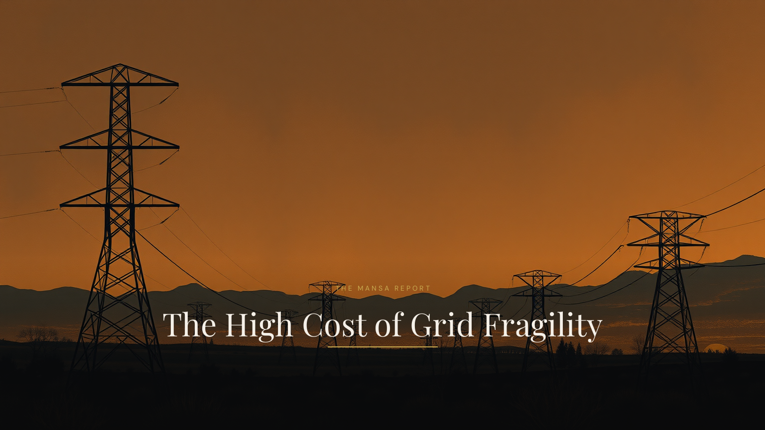The High Cost of Grid Fragility