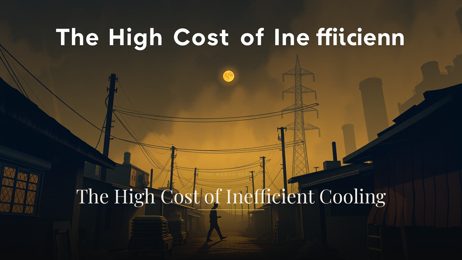 The High Cost of Inefficient Cooling