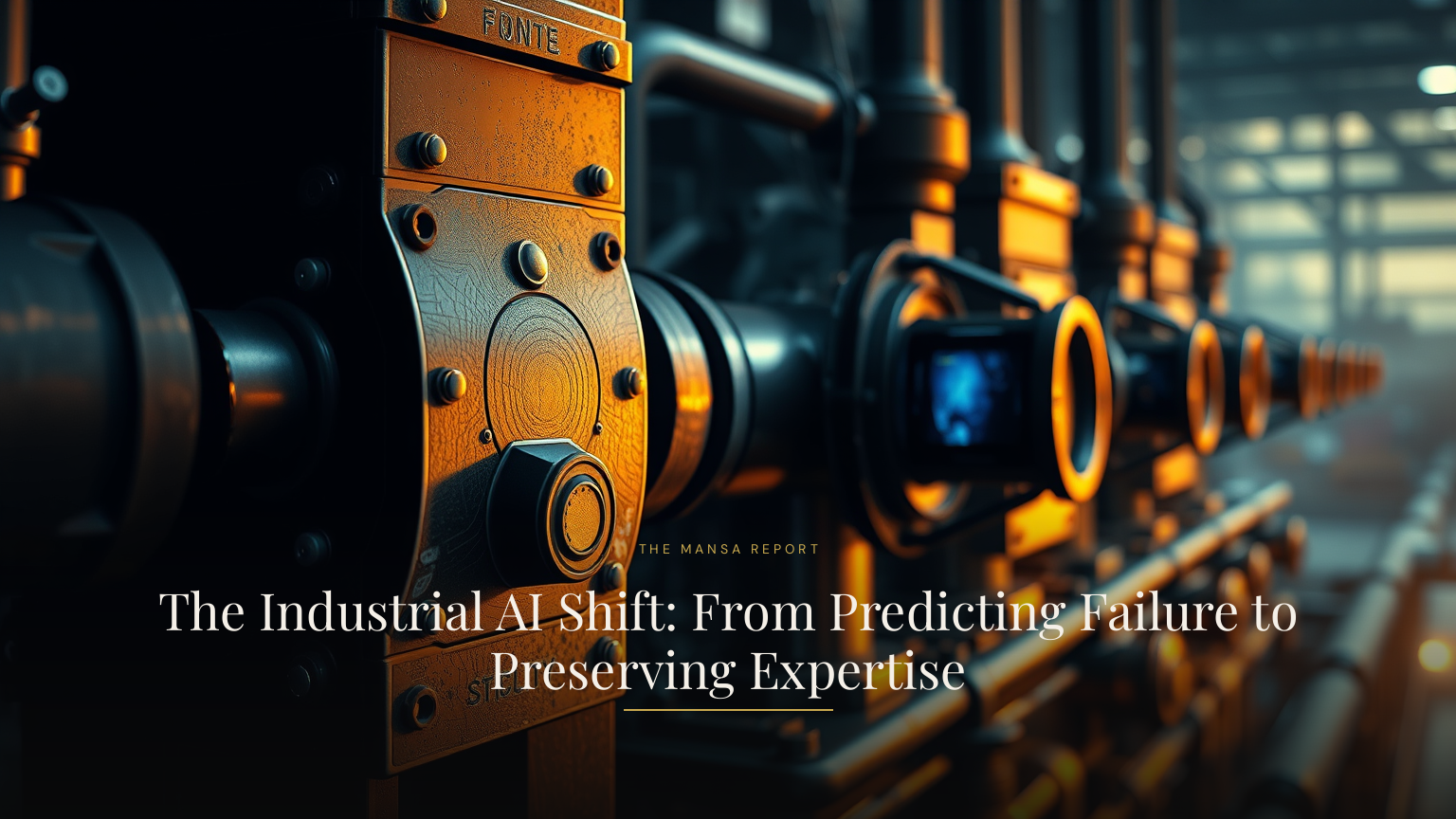 The Industrial AI Shift: From Predicting Failure to Preserving Expertise