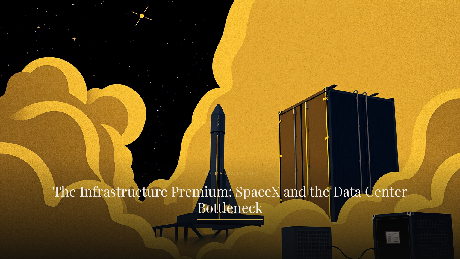 The Infrastructure Premium: SpaceX and the Data Center Bottleneck