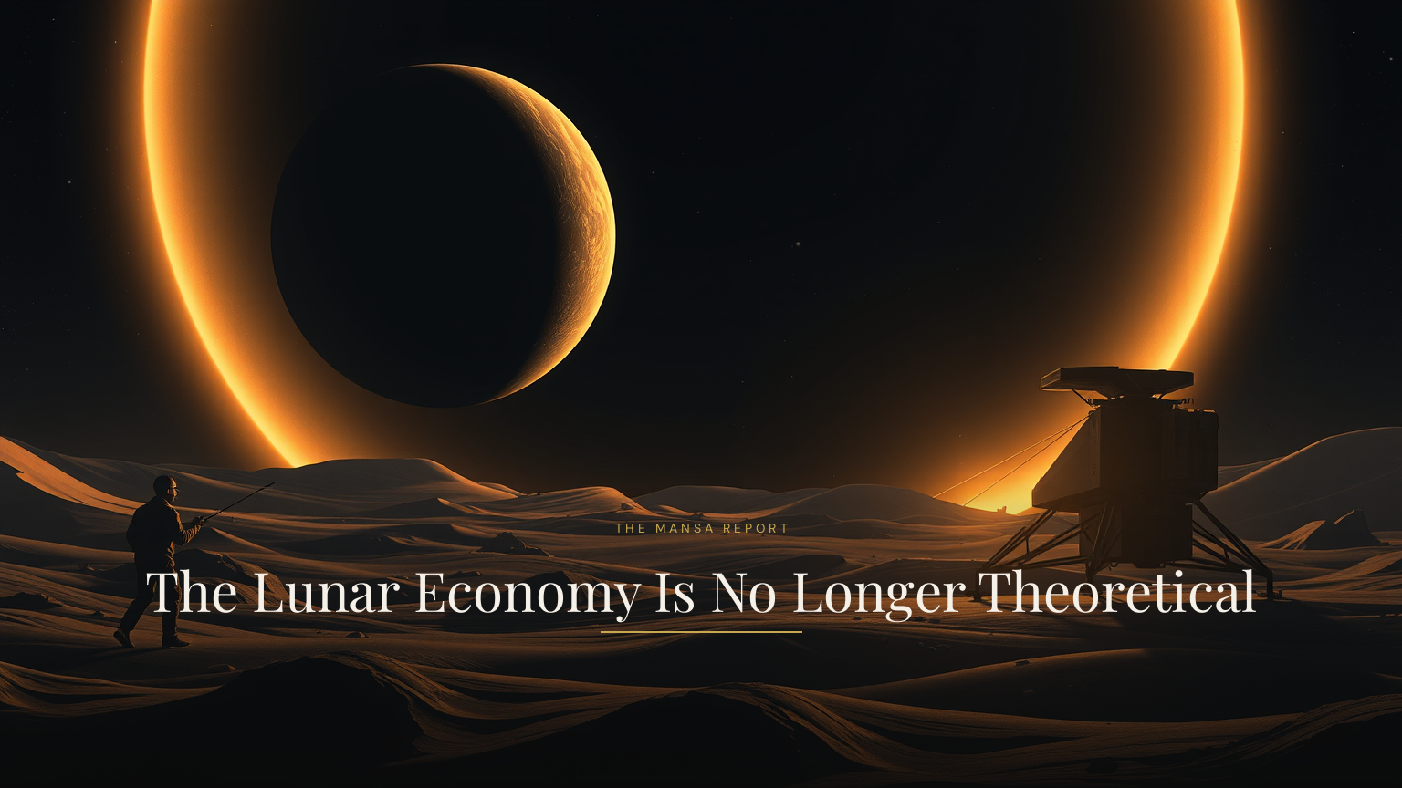 The Lunar Economy Is No Longer Theoretical